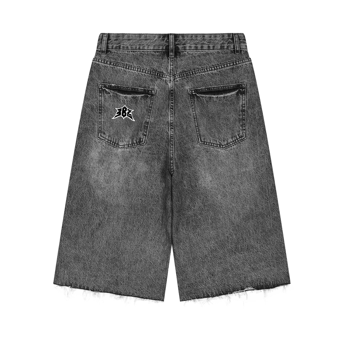 Men’s Vintage Wide Leg Denim Shorts