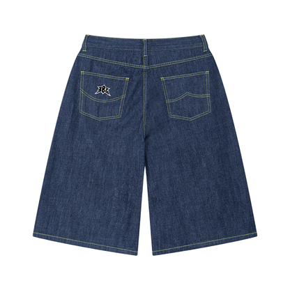 Men's Vintage Wash Denim Shorts