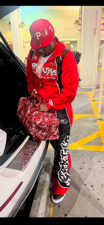 3BZ Paisley Pattern Duffel Bag