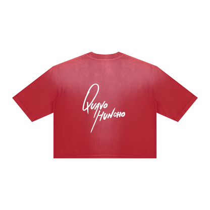 Unisex Vintage Wash Sunfade Boxy T-Shirt