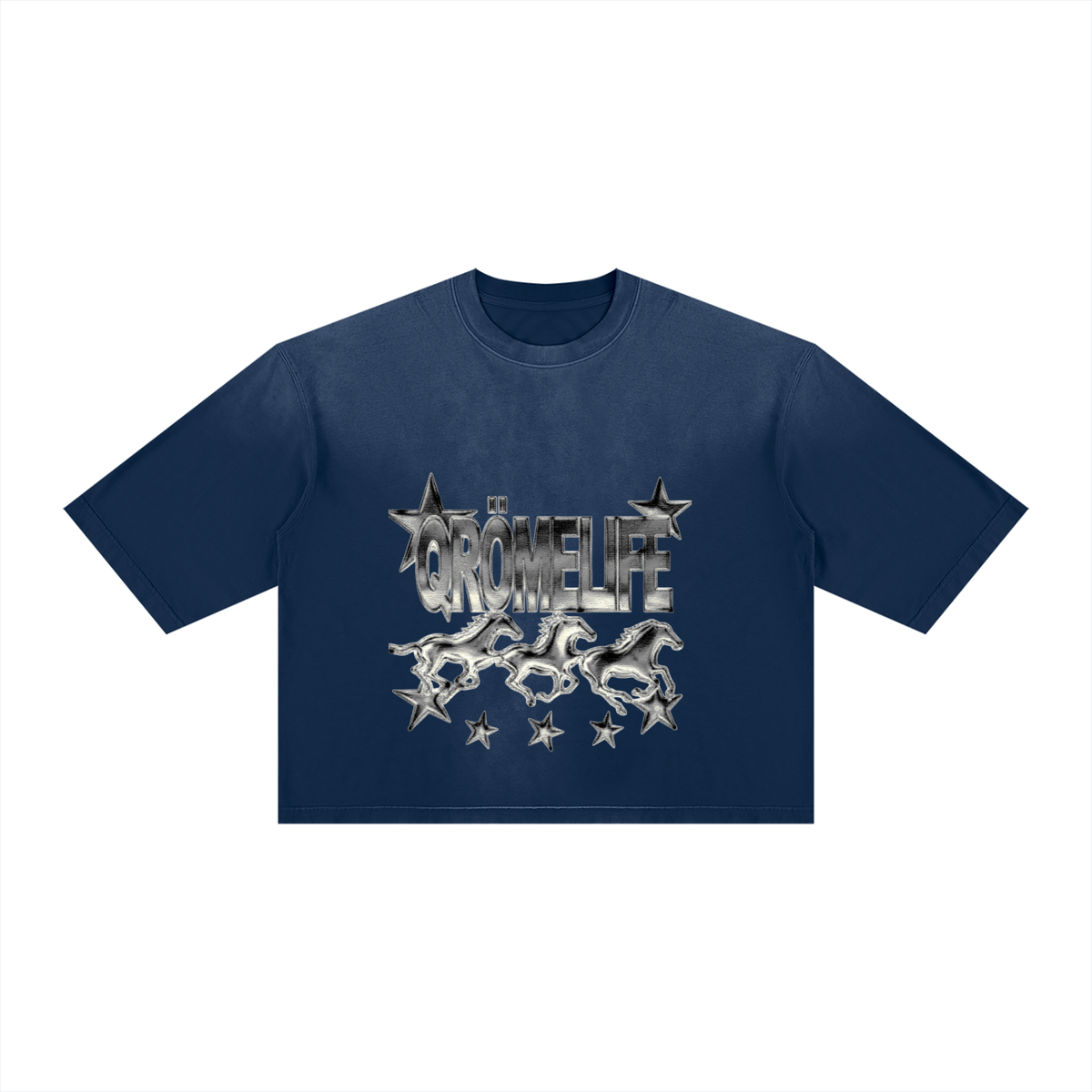 Unisex Vintage Wash Sunfade Boxy T-Shirt