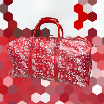 3BZ Paisley Pattern Duffel Bag