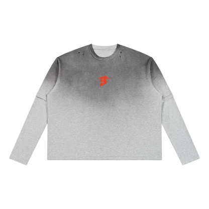 Unisex Vintage Wash Layered T-Shirt