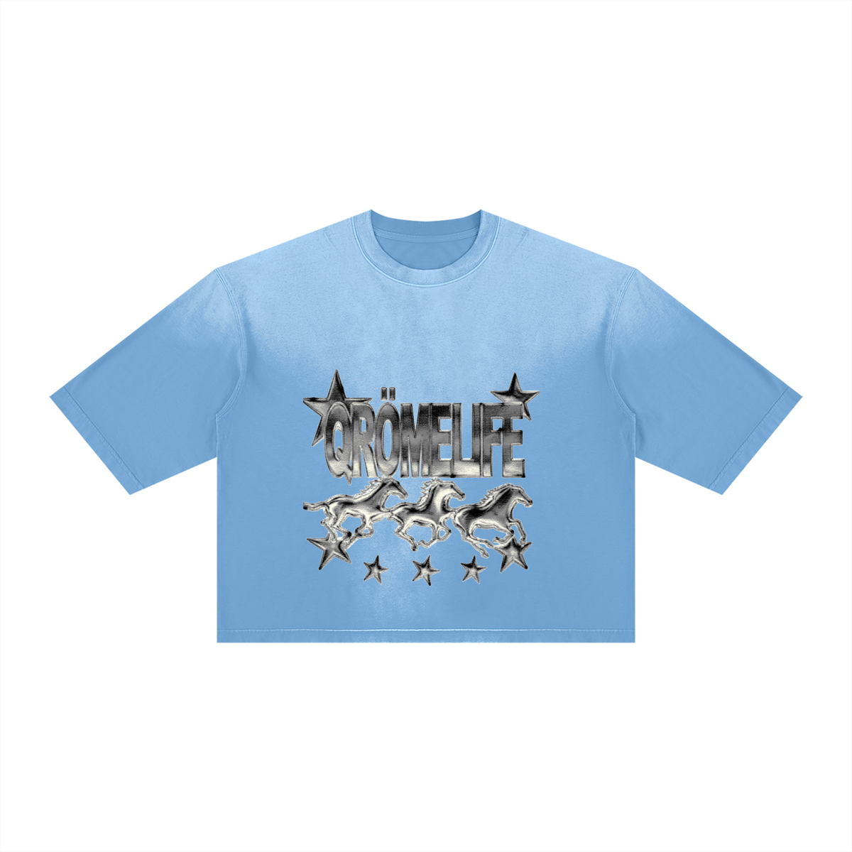 Unisex Vintage Wash Sunfade Boxy T-Shirt