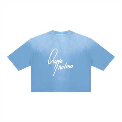 Unisex Vintage Wash Sunfade Boxy T-Shirt