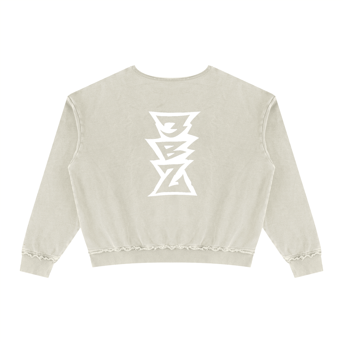 Unisex Raw Edge Crewneck Sweatshirt