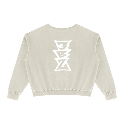 Unisex Raw Edge Crewneck Sweatshirt
