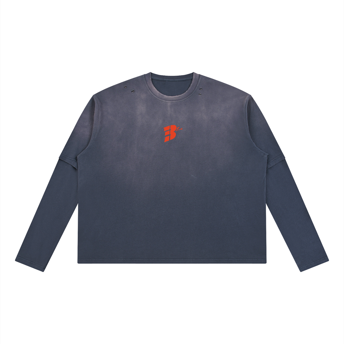 Unisex Vintage Wash Layered T-Shirt
