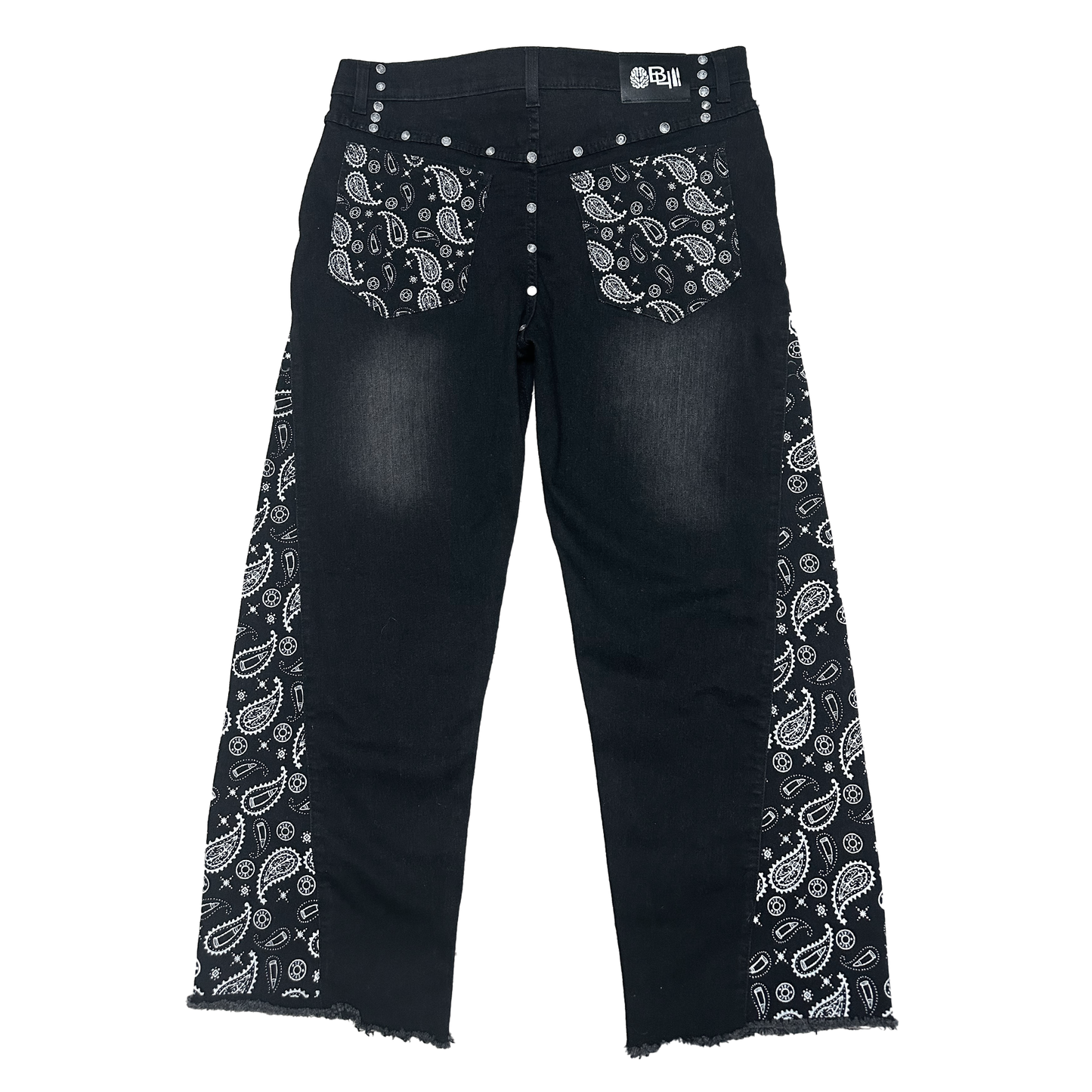Black Bandana Denim
