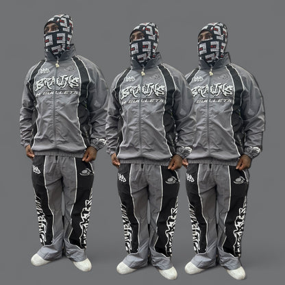 Brains B4 Bullets {GREY} WindBreaker