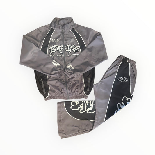 Brains B4 Bullets {GREY} WindBreaker