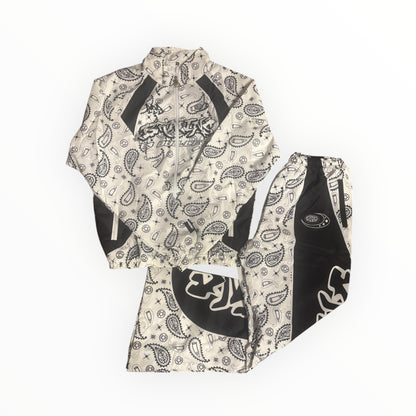 3Bz Paisley Pattern Windbreaker