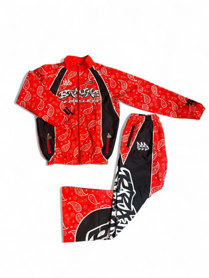 3Bz Paisley Pattern Windbreaker