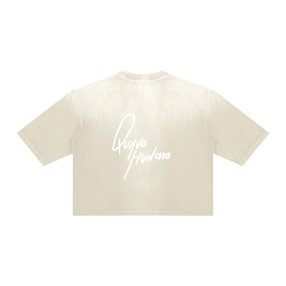 Unisex Vintage Wash Sunfade Boxy T-Shirt
