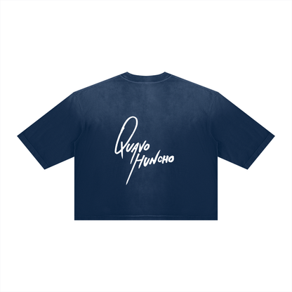 Unisex Vintage Wash Sunfade Boxy T-Shirt